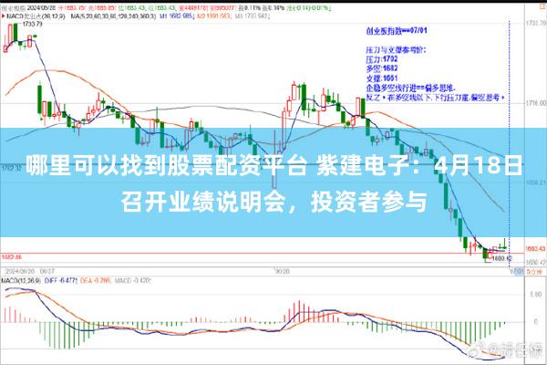 哪里可以找到股票配资平台 紫建电子：4月18日召开业绩说明会，投资者参与