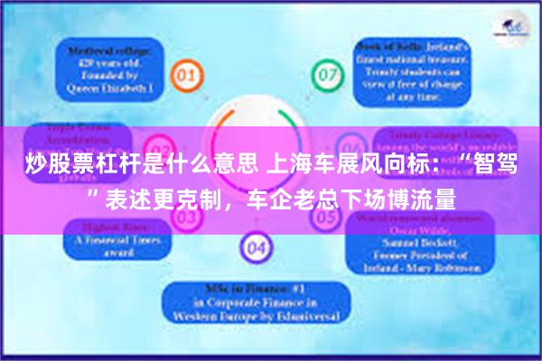 炒股票杠杆是什么意思 上海车展风向标：“智驾”表述更克制，车企老总下场博流量