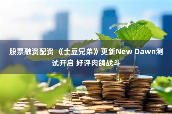 股票融资配资 《土豆兄弟》更新New Dawn测试开启 好评肉鸽战斗